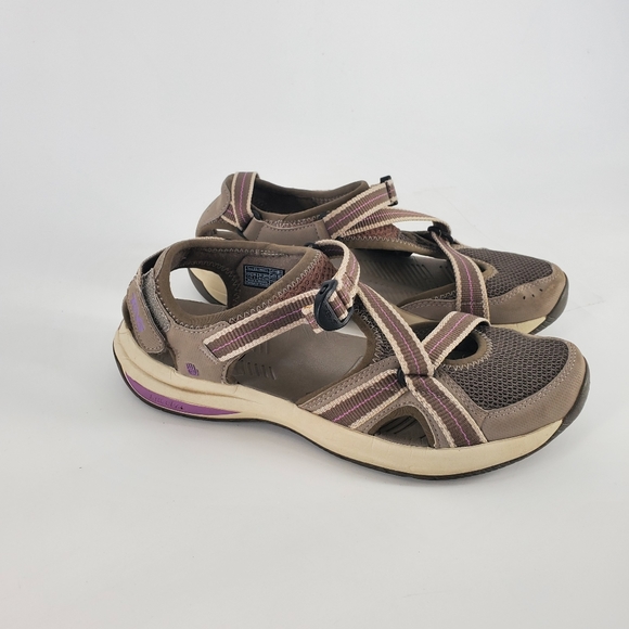 Teva Shoes - Teva Ewaso Sandal Gray Purple Closed toe shoe 7.5